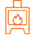 Pellet fireplaces